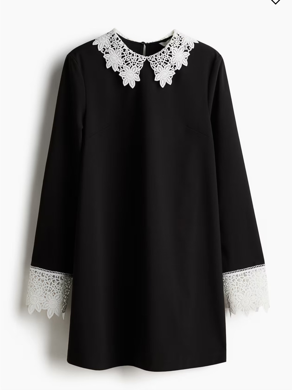 HM black/white dress NWT